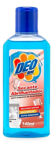 Detergente Secante Abrilhantador Máquina Lavar Louças 140ml