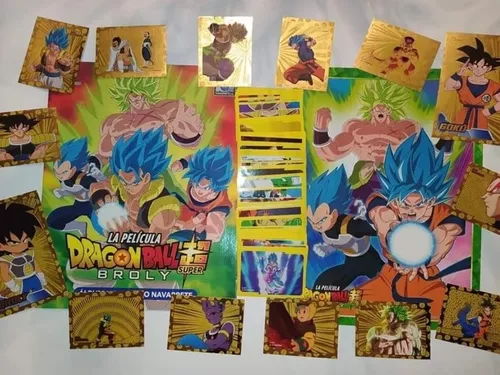 COLECCIONADOR CARDS DRAGON BALL Z BROOLY LA PELICULA + SET COMPLETO