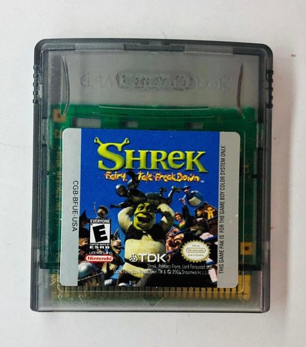 Shrek Fairy Tale Nintendo Game Boy 2002 Rtrmx Vj