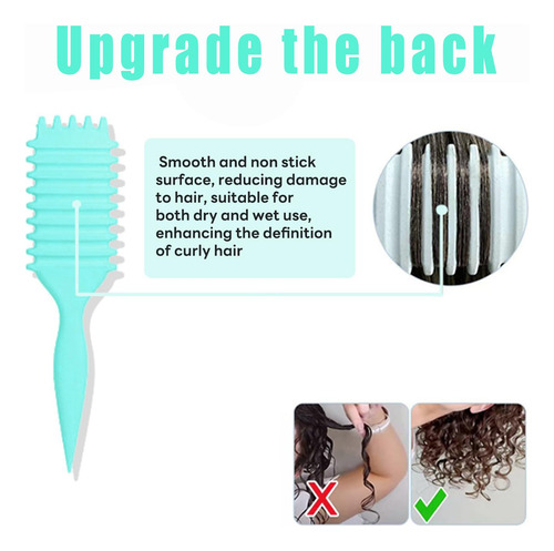 Cepillo Para Cabello Rizado, Bounce Curl Brush, Activador