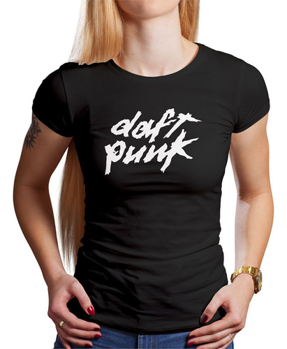 Polo Dama Daft Punk (d1425 Boleto.store)