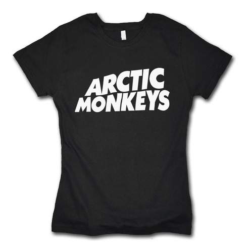 Arctic Monkeys Am White Logo Para Mujer