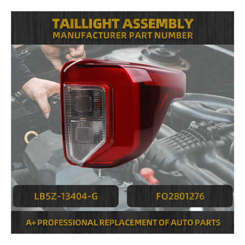 Dasbecan Right Passager Light Light Light Compatible Con De