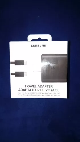 Cargador Samsung Original EP-TA845 Ultra Rápido 45w para