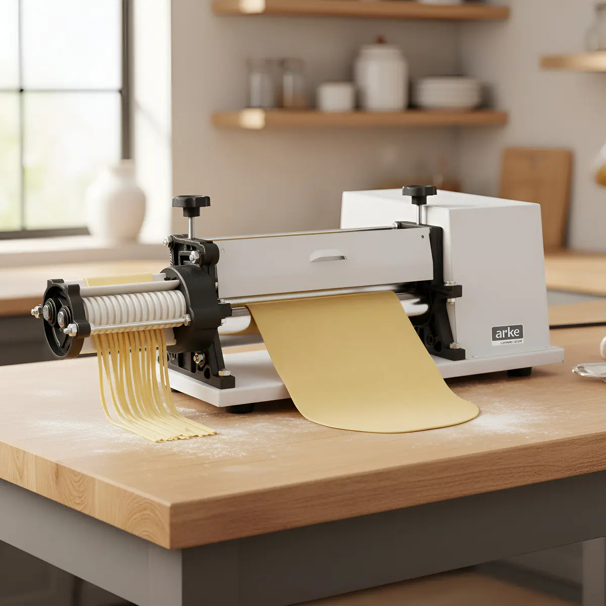 Cilindro Elétrico Arke LEV-30 Laminador de Massa com Cortador Talharim