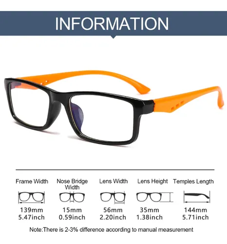 Lente Sp Bicolor Juvenil Filtro Azul Filtro Uv400 Unisex