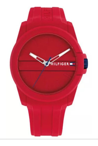 Relógio feminino Tommy Hilfiger Simone 1782689 - Vermelho