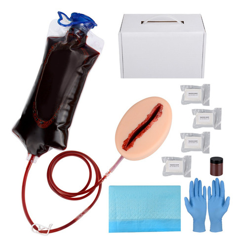Kit De Entrenamiento Para Empaquetar Heridas Por Laceración,