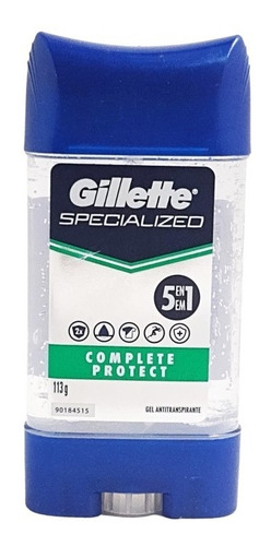 Gel Antitranspirante Gillette Complete Protect 5 En 1 113gr