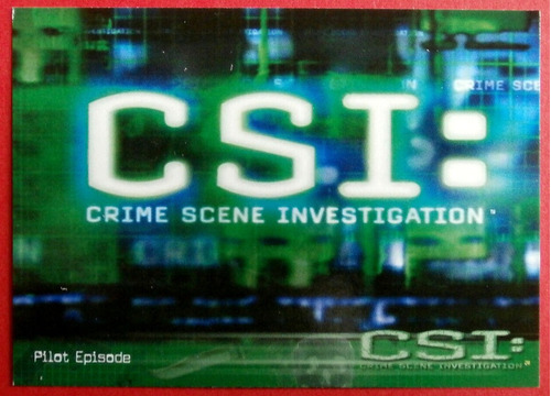 Csi Las Vegas - Serie 1 Completa - Trading Card 2003