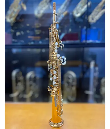 Sax Soprano Dominante Sib Acabamento Laqueado | Parcelamento sem juros