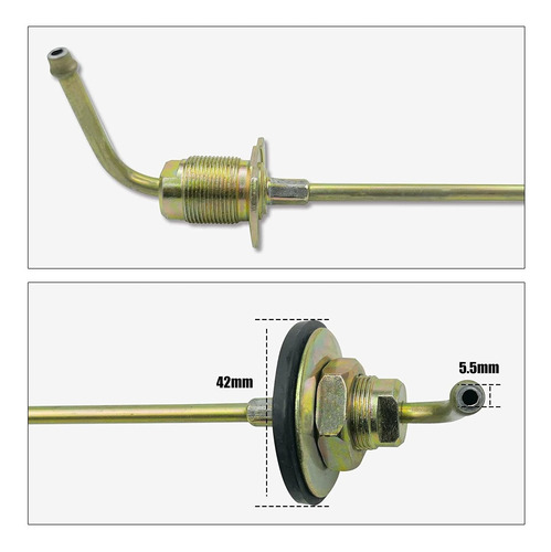 Tubo De Soporte Para Tanque De Combustible De 25.591 In X 0.