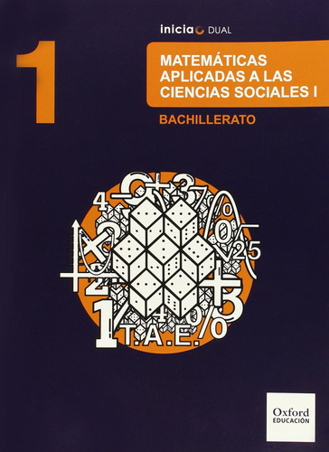 Matemáticas Ciencias Sociales 1.º Bachillerato Inicia Dual.