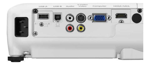 Projetor Data Show Epson X41+ 3600 Lúmens Hdmi Wi-fi Bivolt.