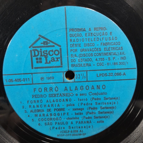 Imagem 5 de 8 de Vinil Lp Pedro Sertanejo Forró Alagoano O Rei Do Forró