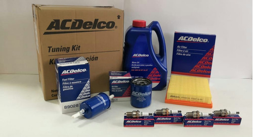 Kit Afinación Chevy Pop 2000 Aceite 20w50 Acdelco Original