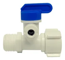Comprar Llave Paso T 1\u002F2 Y 1\u002F4 Acople Rapido Dispensers Osmosis 