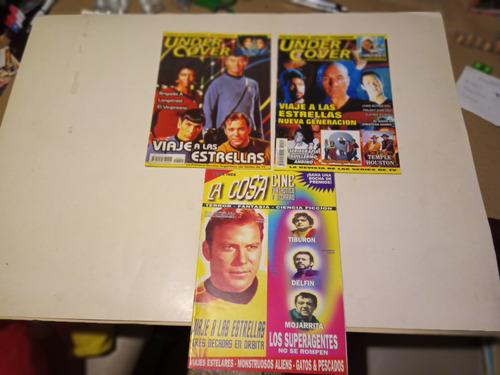 3 Revistas Star Trek. Under Cover - La Cosa