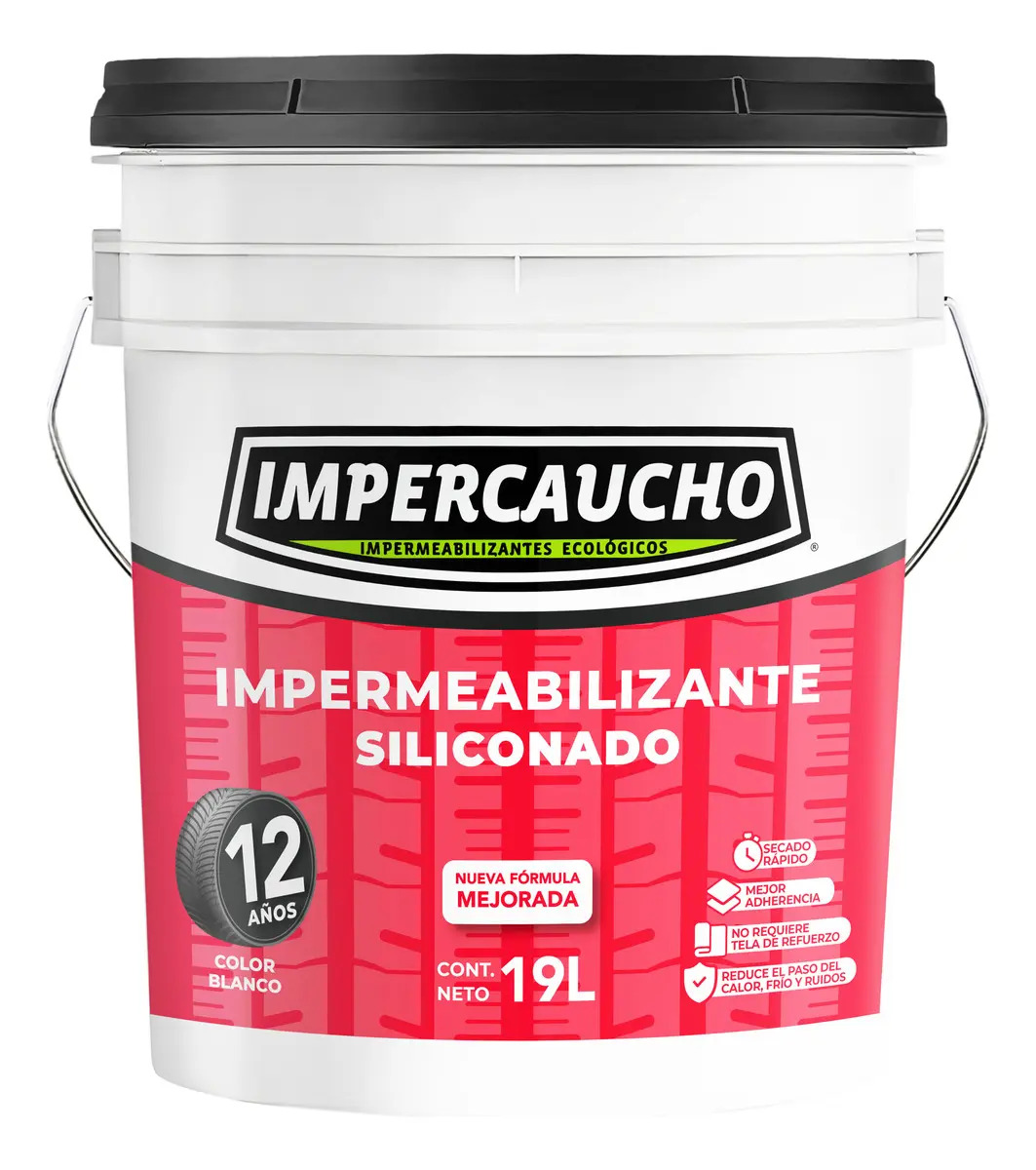 Impermeabilizante Impercaucho 12 Años Blanco Satinado
