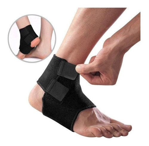 Tobillera Ortopédica Refuerzo Protección Con Velcro