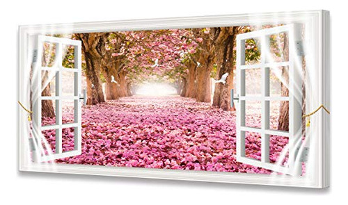 Ah40162 Lienzos Murales Y Rosa Rosa Pinturas Impresas 9zbj1