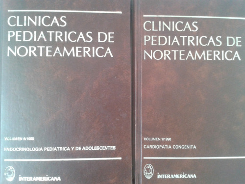 Clinicas Pediatricas De Norteamerica - ( 5 Vol- Y Otros ) 