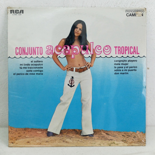 Conjunto Acapulco Tropical Lp Nacional Sellado