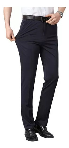 Pantalones De Traje Elásticos Pantalones Casuales