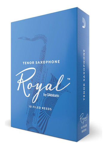 Caña para Saxofón Tenor D'addario Royal Rkb1035 3.5 (10 unidades)