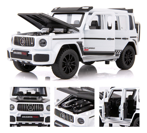 Benz Brabus G700 Miniatura Metal Coche Con Base Expositora