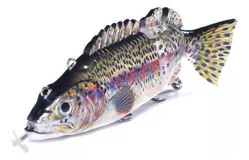 Señuelo Pesca Artificial Lambari Oro Tucunaré Traira 14cm