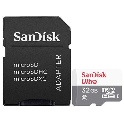 Imagen 6 de 7 de Tarjeta De Memoria Sandisk Ultra Con Adaptador Sd 32gb Sdsqunr-032g-gn3ma