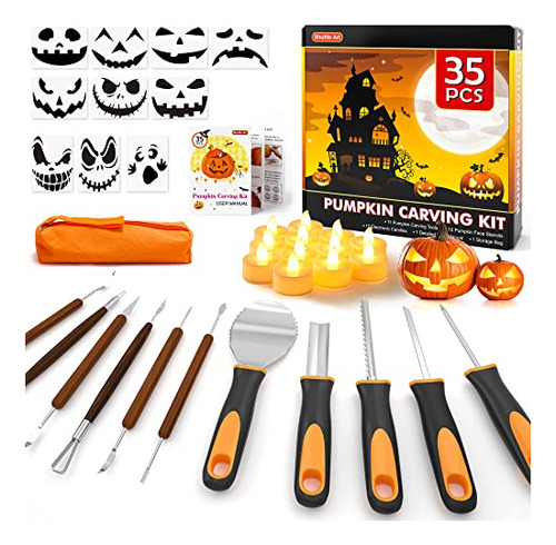 35 Pcs Juego De Calabaza De Halloween, Shuttle Art 11 6y8ld