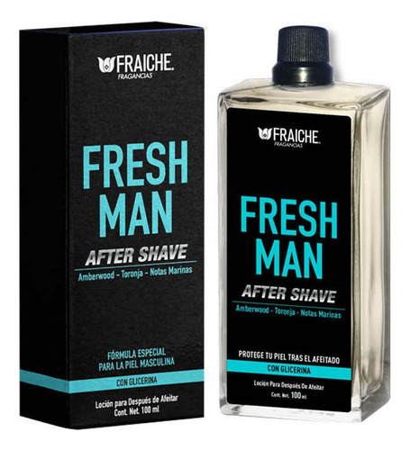 2 Lociones  Después De Afeitar Fraiche Fresh Man