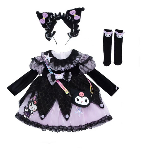 Nuevos Y Lindos Disfraces De Cosplay De Sanrio S Kuromi, Ves