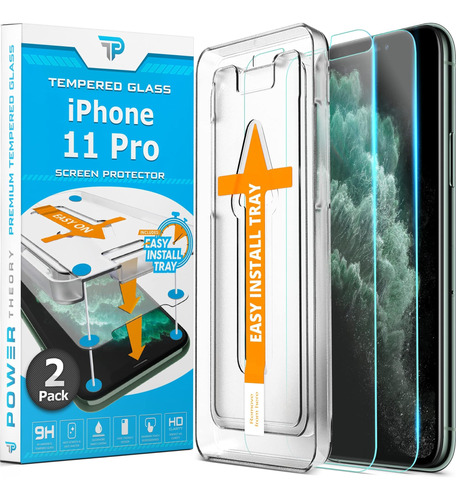 Protector Pantalla Power Theory Para iPhone 11 Pro [paquete