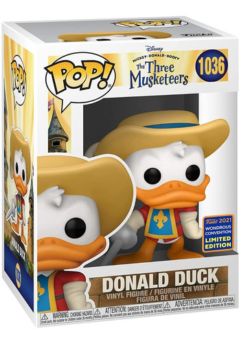 Funko Pop Disney The Three Musketeers Donald Duck Exclusive