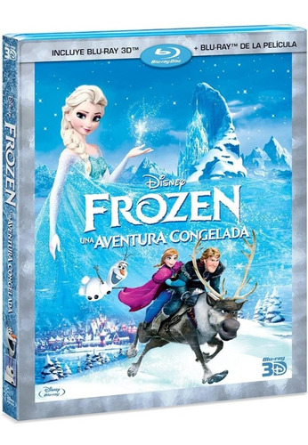 Frozen Una Aventura Congelada Bluray 3d