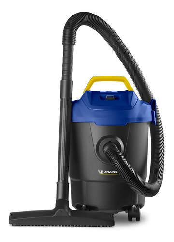 Aspirador Multi-funções Michelin Aspirador De Pó E Água Cor Preto/Azul/Amarelo 127V