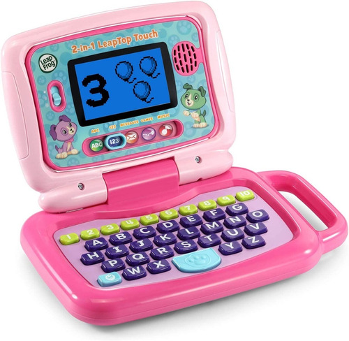 Leapfrog Leaptop 2-en-1 Táctil, Rosado