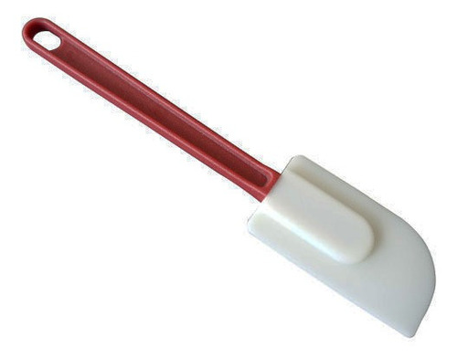 Espatula Miserable De Silicon De 35 Cm Color Rojo Con Blanco