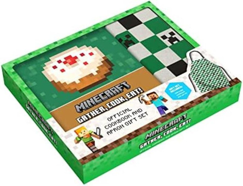 Libro: Minecraft: The Official Cookbook And Apron Gift Set: