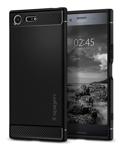 Funda Xperia Xz Premium Spigen Rugged Armor 100% Original!!