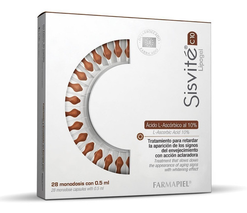 Sisvite C10 Lipogel 28 Monodosis Tipo de piel Todo tipo de piel