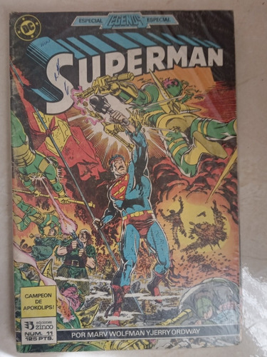  Superman Año 1 N° 11 Marv Wolfman / Zinco España