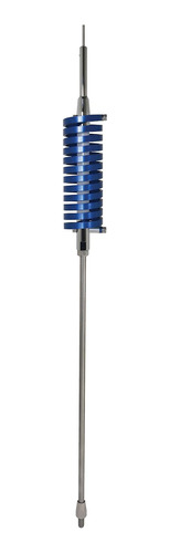 Antena Cb Bobina Plana Vatio Eje Alto Azul Anodizado