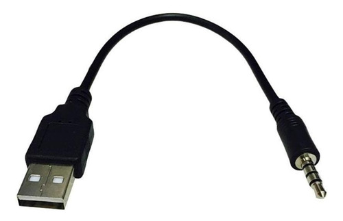 Cable Adaptador Plug 3.5mm Stereo A Usb Macho 20cms