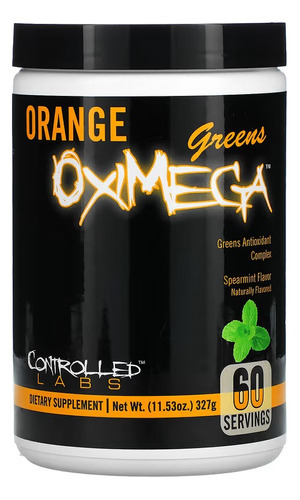 Controlled Labs Orange Oximega Green Antioxidante 60 Srv Sabor Menta