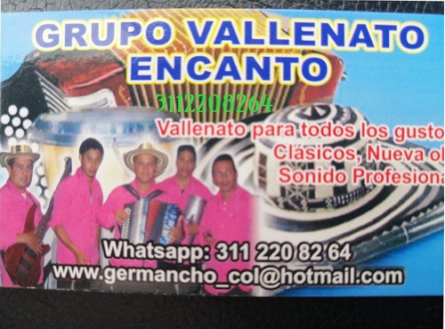 Imagen 1 de 10 de Cel.3112208264  Parranda Vallenata En Bogota Precio $200.00