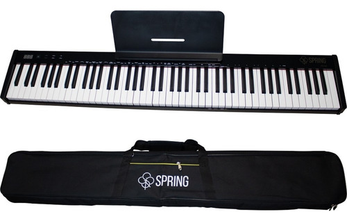 Piano Digital Spring Pd-188 88 Teclas Bluetooth Áudio E Midi